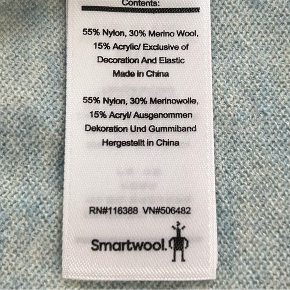 Smartwool Shadow Pine Pocket Sweater Size Merino Wool Blend Mint Green Small - Picture 6 of 7